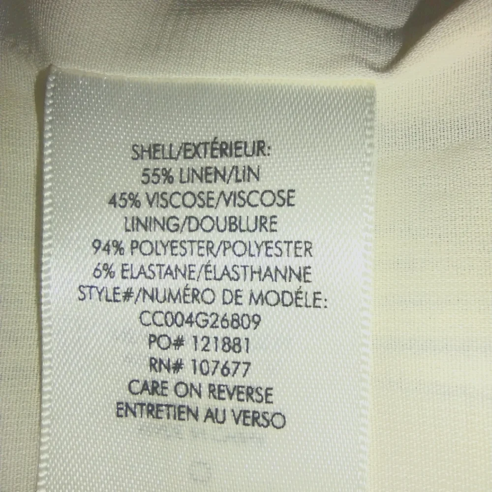 Alice & Olivia Jumpsuit Romper Cream with Blue Stripes Size 12 - Picture 7 of 7